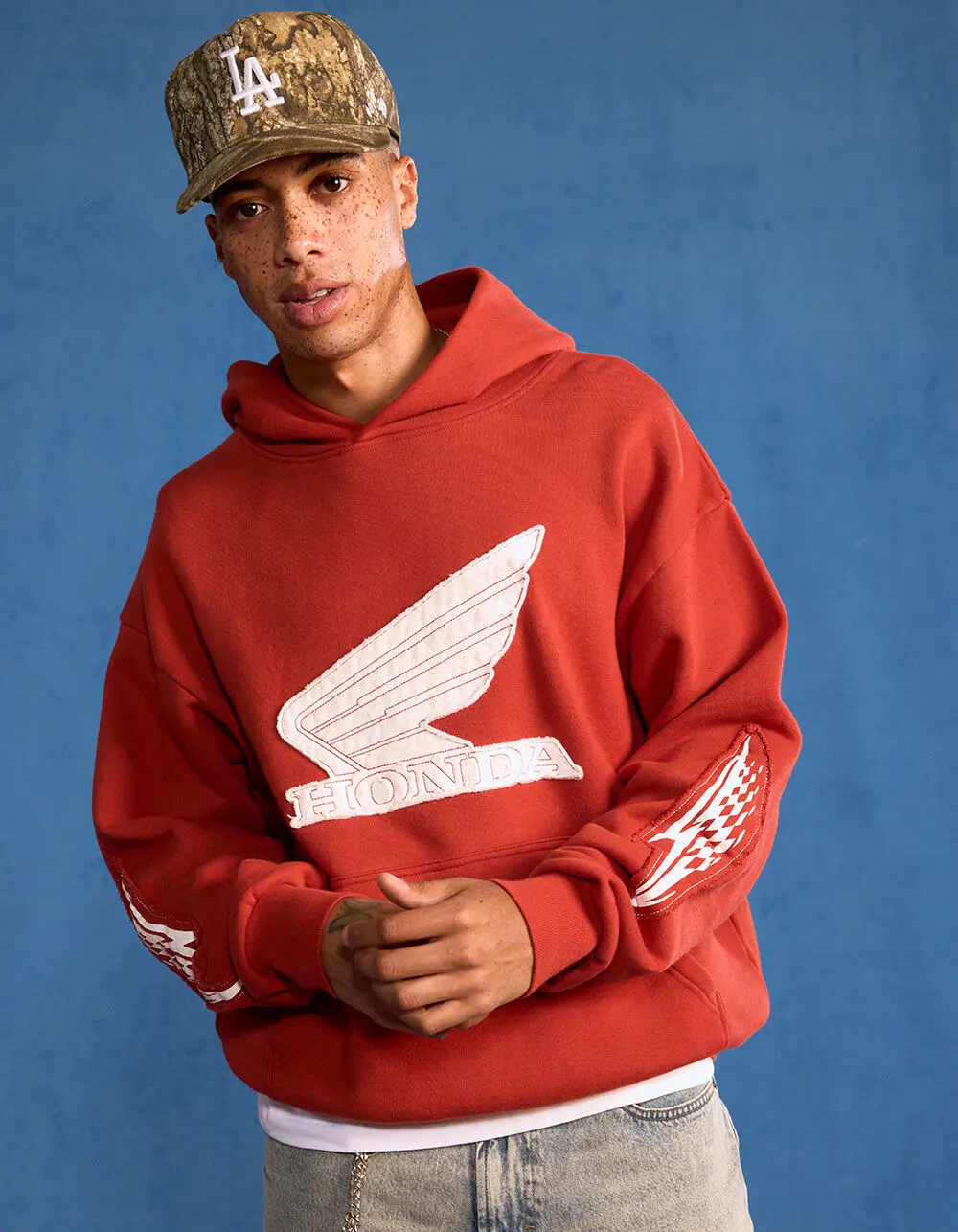 HONDA Down Shift Mens Hoodie