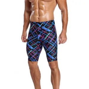 Adoretex Boy's/Men's Printed Cross Puzzle Swim Jammer (MJ017)