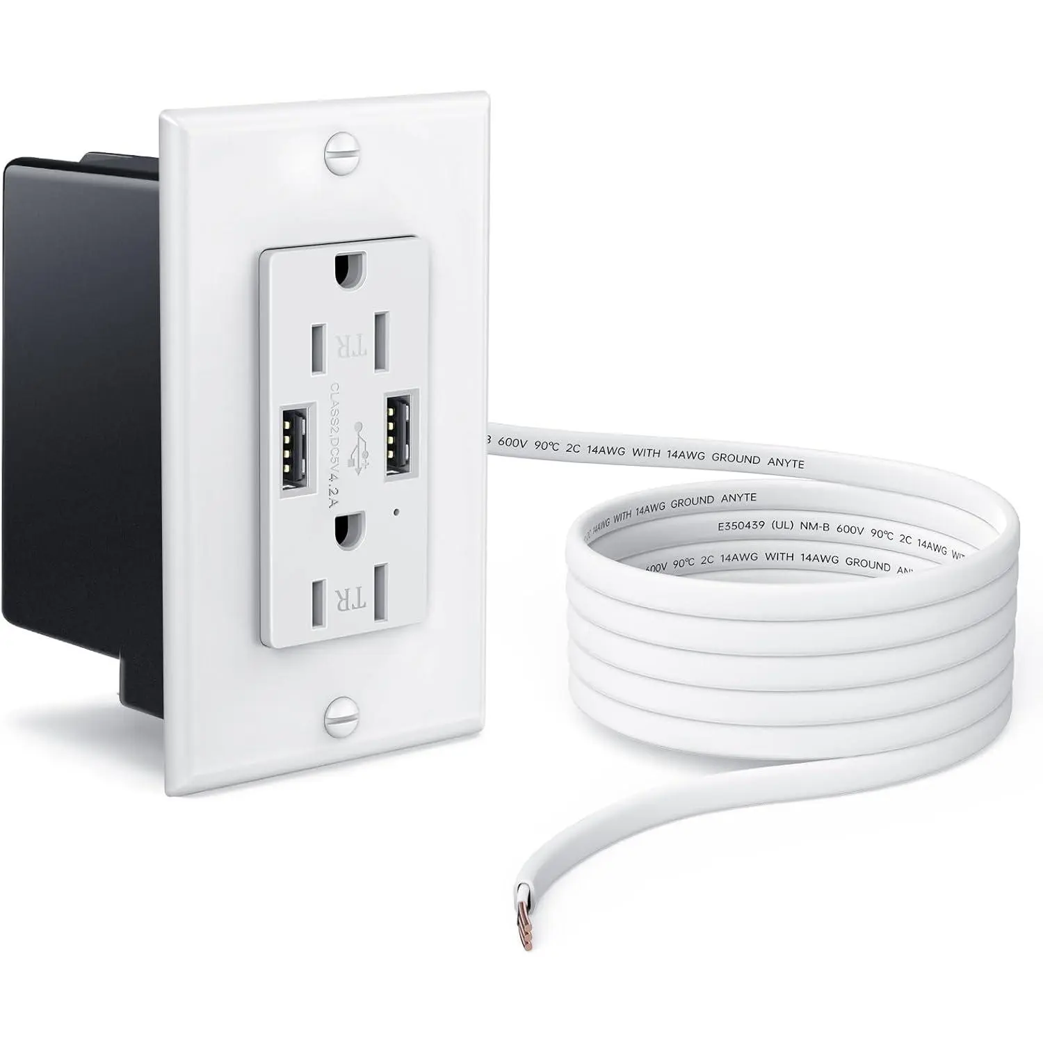 Outlet with USB