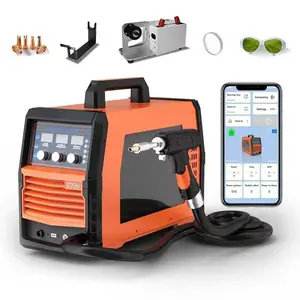 Smart AI 3 in 1 Laser Welder/Cleaner/Cutter, HEROLASER T700 Handheld Laser Welding Machine Portable Table Laser Welder for Metal/Copper/Stainless Steel/Aluminum, 700W (US Inventory)