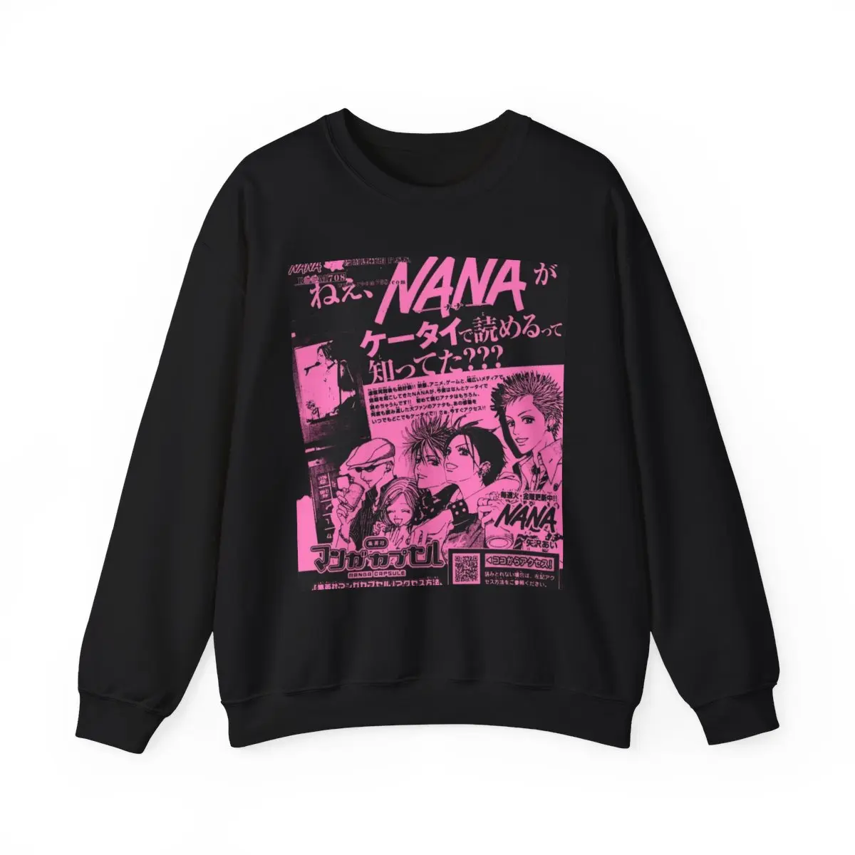 Nana Sweatshirt For Anime Fans-  Heartwarming Design Inspired by Your Favorite Romance Anime Sweaters