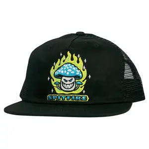 Spitfire Wheels Hat Mushroom Bighead Snapback Black/Blue/Green