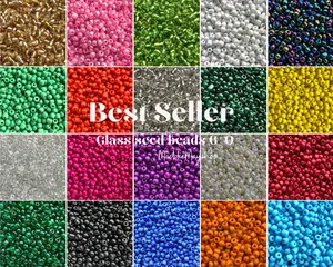 4mm- 6/0 Glass Seed Beads For Jewelry Making,  DIY Waist beads, Bracelet Necklace Earrings