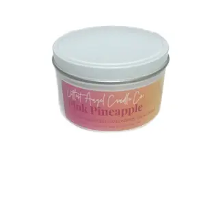 Littlest Angel Candle Co. PINK PINEAPPLE    2024 Summer Collection