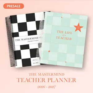 The Teacher Mastermind Planner (Mid-Year July 2026- June 2027)
