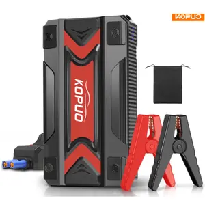 Kopuo 12V 3000A Portable Multifunctional Car Jump Starter, 1Count Car Emergency Booster, Car Emergency MobilePower Battery Charger, Car Essentials R50-TZ