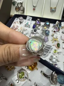 Iries(9876)gc.Abalone Shell s925 ring