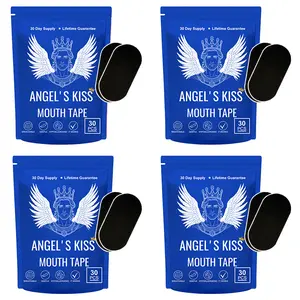 Ultra Breathable, One Month Supply Mouth Tape, 30 Strong Adhesive Sleep Strips, Sport Accessories, for Better Sleep,