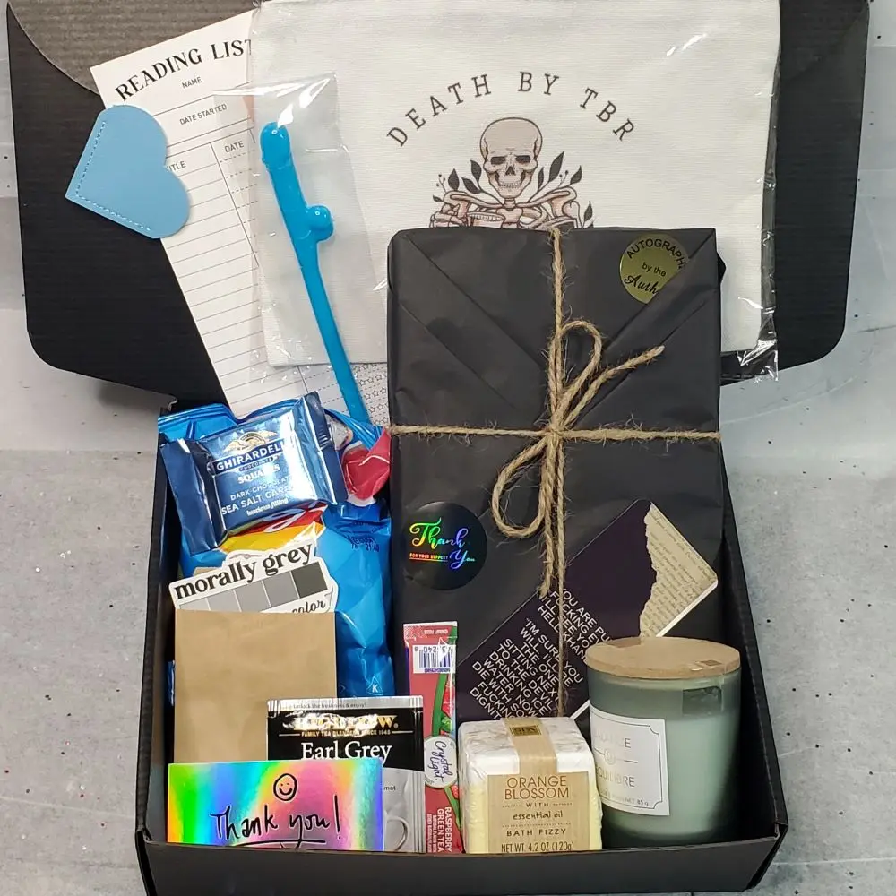 Blind Date with a Book Box (Order 1 Box Per Genre for autographed/signed books) Surpise Gifts