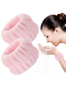 2-pack of face wash wristbands/wristbands/armbands/skincare and makeup wristbands