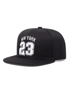 2025 New Simple Creative Flat Edge Hat 23 NEW YORK Personalized Embroidered Hip Hop Hat Outdoor Leisure Sports Sunshade Hat Daily Life Commuter Decorative Hat Street Fashion Skateboarding Hat Unisex Baseball Hat Casual Hat High Quality Hat