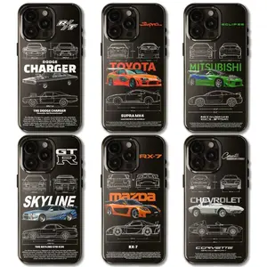 Legendary racing phone cases series, all street racing movie phone cases, muscle car modified phone cases for iPhone 17/16/15/14/13/12/11 Pro Max/Plus and Samsung Galaxy S23FE/22/23/24/25. tiktokshopspringglowup