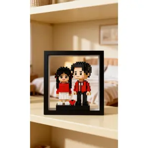 Creative photo frame customization service adds personalized borders to your photos.