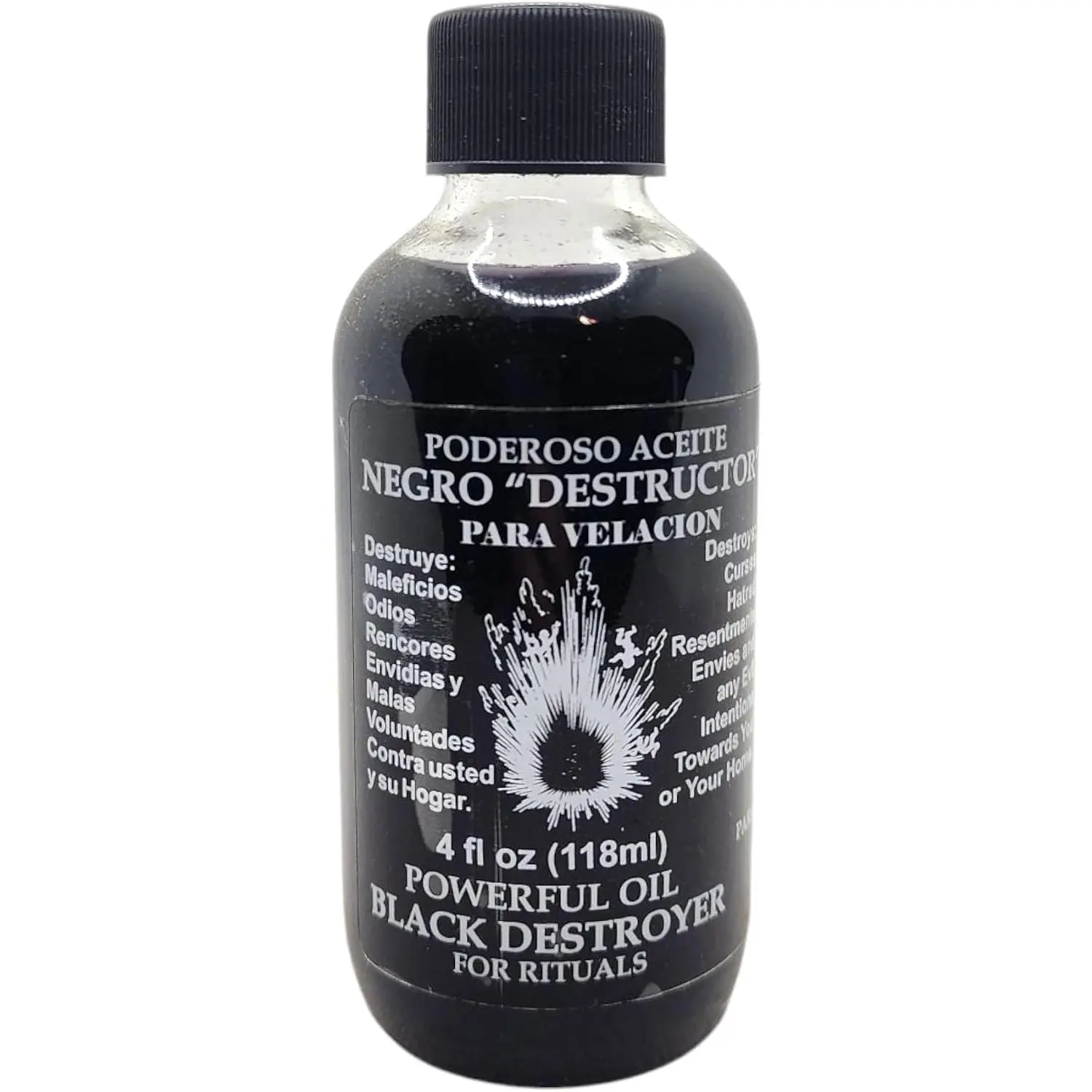 Black Destroyer Fragrance Oil 4 oz (118 mL) – Aromatic