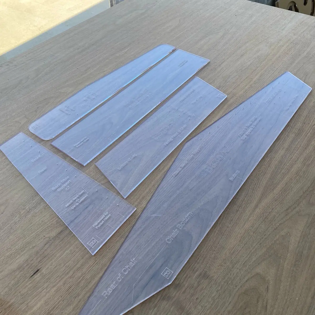 Low Boy Chair Templates