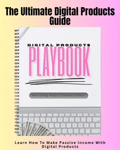 How To Start Selling Digital Products Guide, A Spiral Book