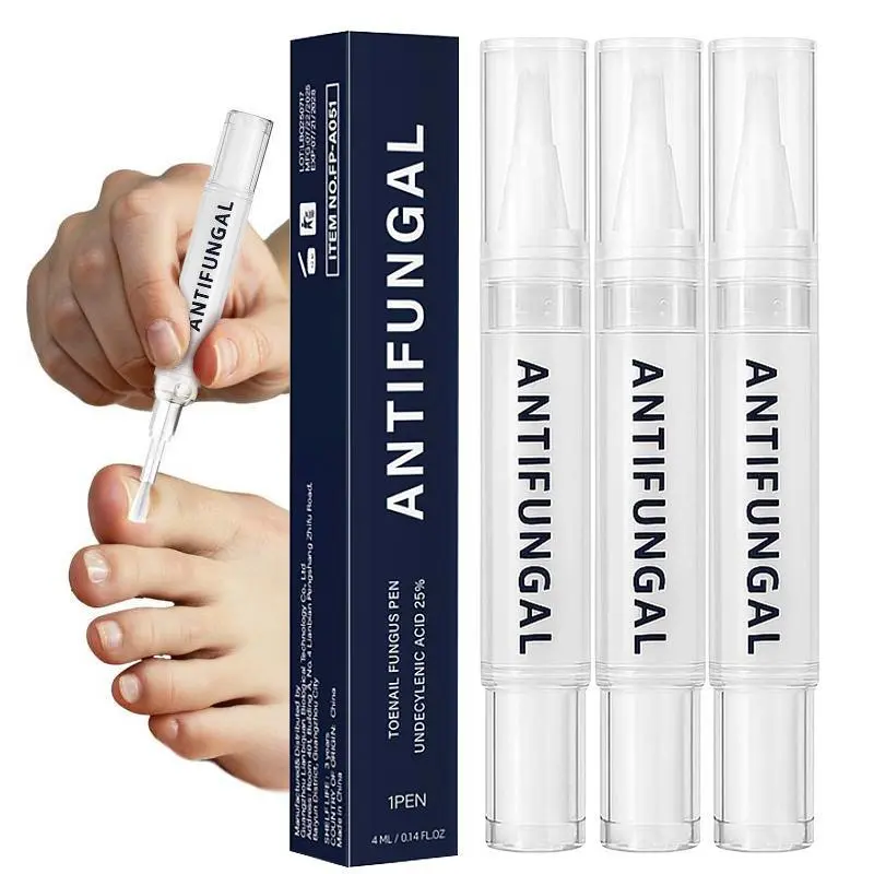 Antifungal Nail Renewal Pen with 25% Undecylenic Acid, Healthcare Solution for Restoring Clarity to Thick, Damaged, and Discolored Nails, No Greasy Tubes, No Sticky Hands