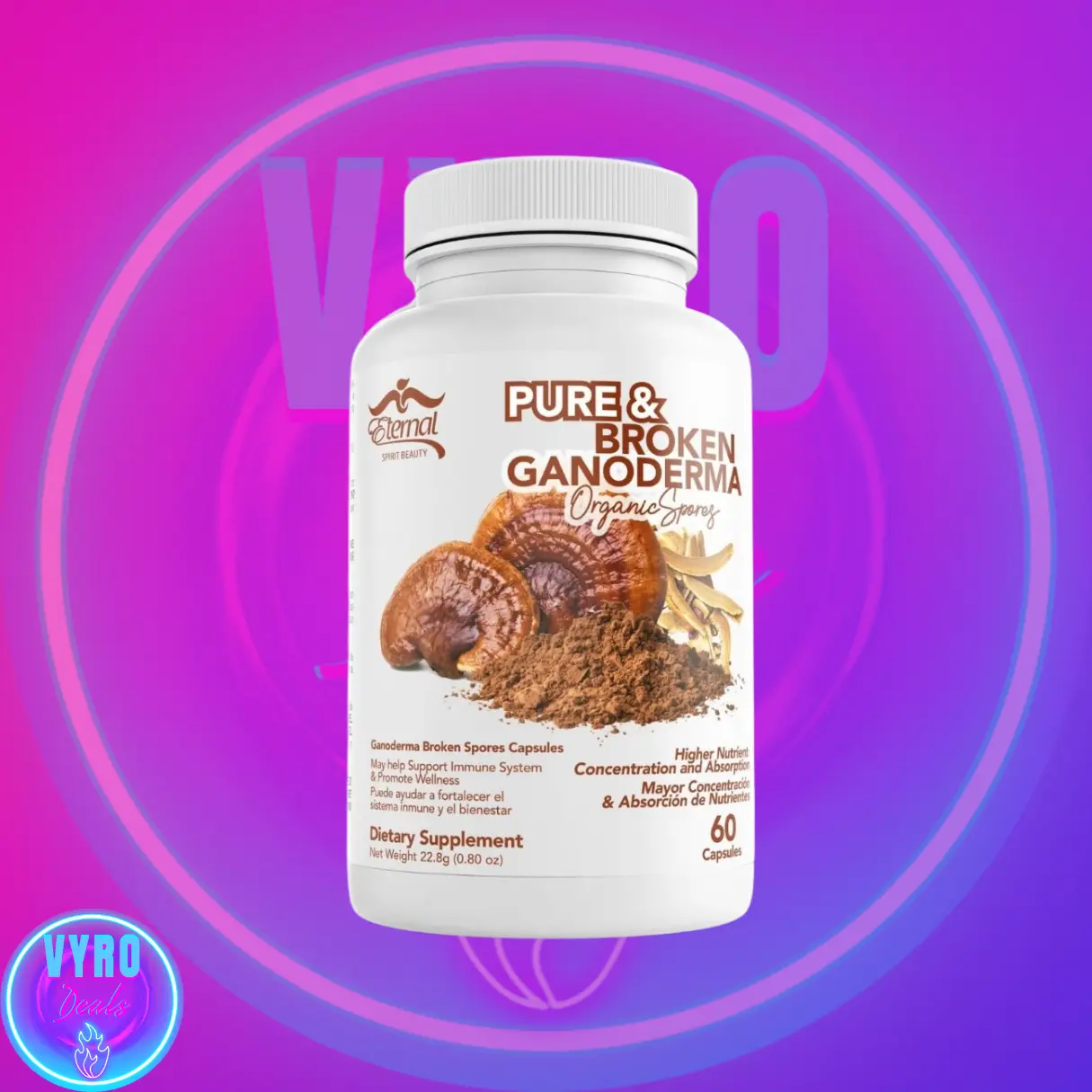 Eternal Spirit Beauty Pure & Broken Ganoderma – Ancient Wellness for Modern Living