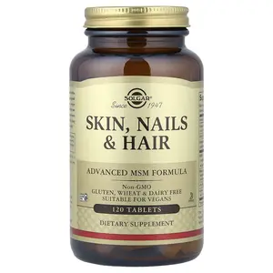 Solgar Skin, Nails & Hair, Advanced MSM Formula, 120 Tablets