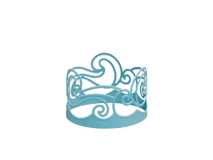 Waves Jar Candle Sleeve