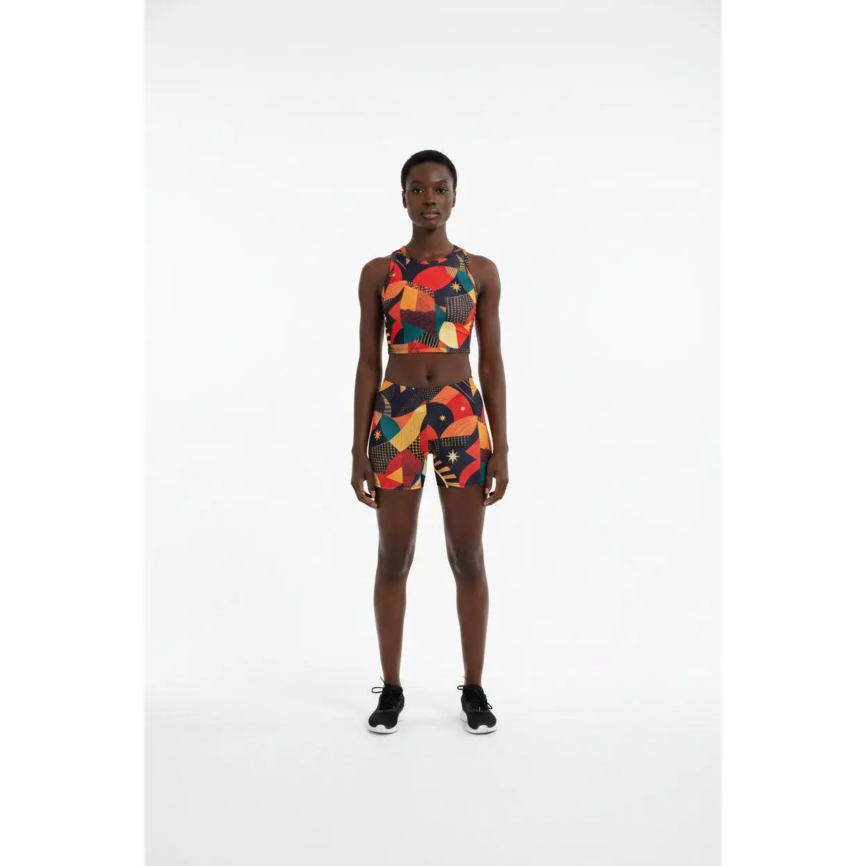 African Print Cotton Shorts Juneteenth — Ìgbà ASAKE-OGE