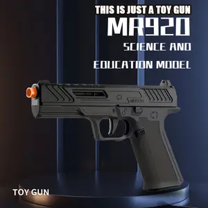 MR920 Toy Gun Model: Features upgraded appearance and unique structural design. A fun outdoor leisure toy, perfect as a premium gift for kids' birthdays and all holiday occasions.