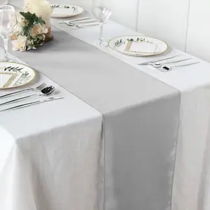 Elegant Polyester Table Runners: Perfect for Weddings & Events