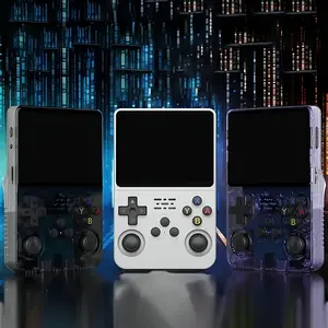 R36s Handheld Retro Gaming Console Pocket Gaming Console, Gaming Entertainment, 3.5 Inch Screen, Portable Pocket Gaming Console with Headphone Jack, USB Charging, Large Capacity Memory,  Birthday andMother's Day Women's Day Holiday Gifts
