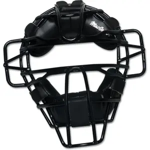 212 MAIN MacGregor #B29 Pro 100 Steel Hollow Lightweight Protective Mask - Black Vinyl, Player Safety Accessories