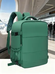 Ryanair & Wizz Air Boarding Backpack, Unisex Business Travel/commuter Laptop Bag, 40x30x20cm, Solid Color, Large Capacity, Casual Design