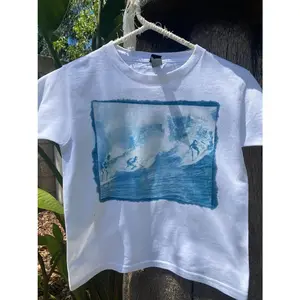 Surfer sunprinted babytee - Y2K Graphic Shirt, fan gift, cute shirts