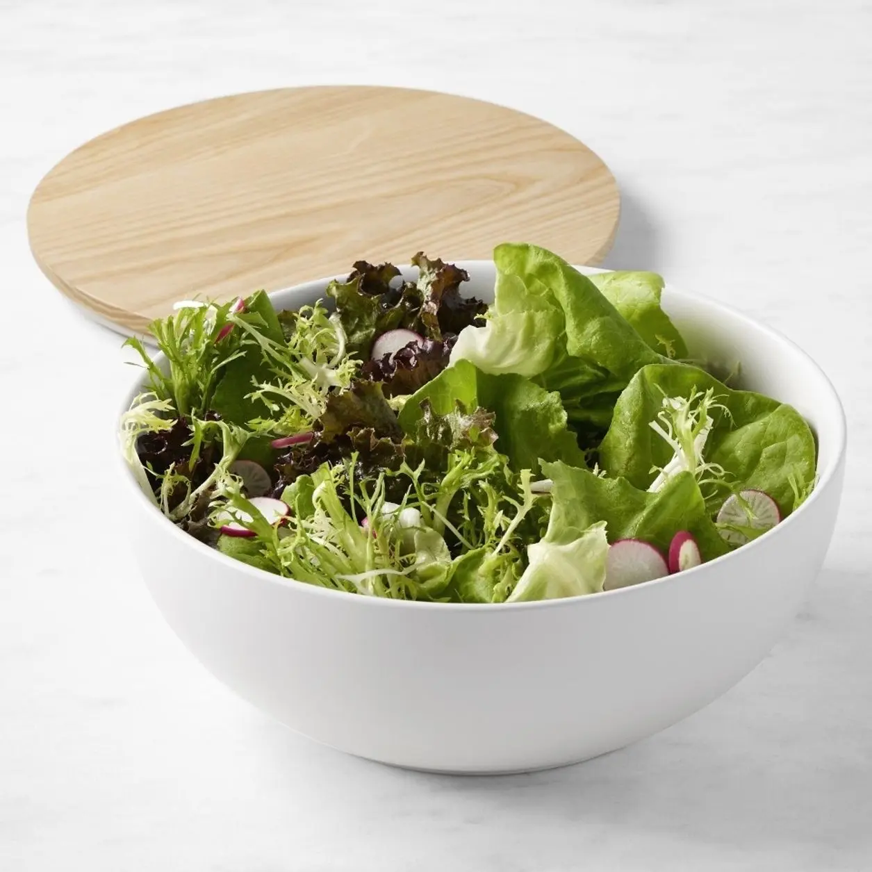 Hold Everything Lidded Ceramic Bowl, Ashwood