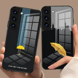 How I Met Your Mother Himym Phone Case for Samsung S26 S25 S24 FE S23 S22 S21 plus S20 Ultra Note20Ultra Black Glass Cover