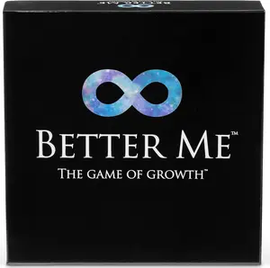 Better Me Self Improvement Game - Board Game for Couples, Friends or Family Games Night, Self Help Group Therapy Games, Counseling Games for Teens, Relationship Date Night Ideas