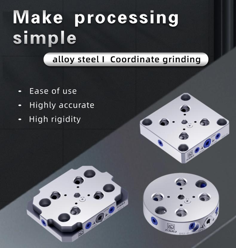 CNC zero point positioning chuck