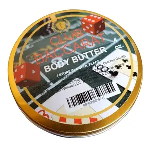 Club Baccarat Cologne Aroma Body Butter -  Daily Hydrating/ Moisturizing Skincare - Made with a blend of Shea Butter, Aloe, and Coconut Oil for soothing Comfort and Moisture, Nourishing Cosmetic Moisturizer