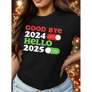 Women'S Spring And Summer Casual Crew Neck Short Sleeve Printed T-Shirt - Breathable Polyester, Machine Washable technoblade merch Cotton Fabric shirts women brandy melville outfits Womenswear Collar shirts women vintage graphic tees women's graphic tees