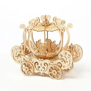 Fantasy Pumpkin Carriage - DIY Wooden Toy Package