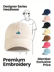 Baseball Cap Multi-color Embroidered Minimalist Style New Year Discount! Face-covering Sun-protective Versatile For Students [Campus Commute] Youthful Vibrant Item Embroidered Hat