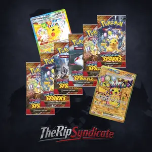 Pokemon TCG Surging Sparks Booster Packs Live Rip