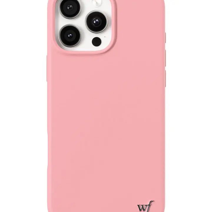 MagSafe Pink| Limited Edition iPhone Case | Raised Protective Black Bumper | Women Owned Small Business | Baby Bright Pink Magnetic Safe Phone Case | Safety Casing Protective | Cellphone Cute Aesthetic