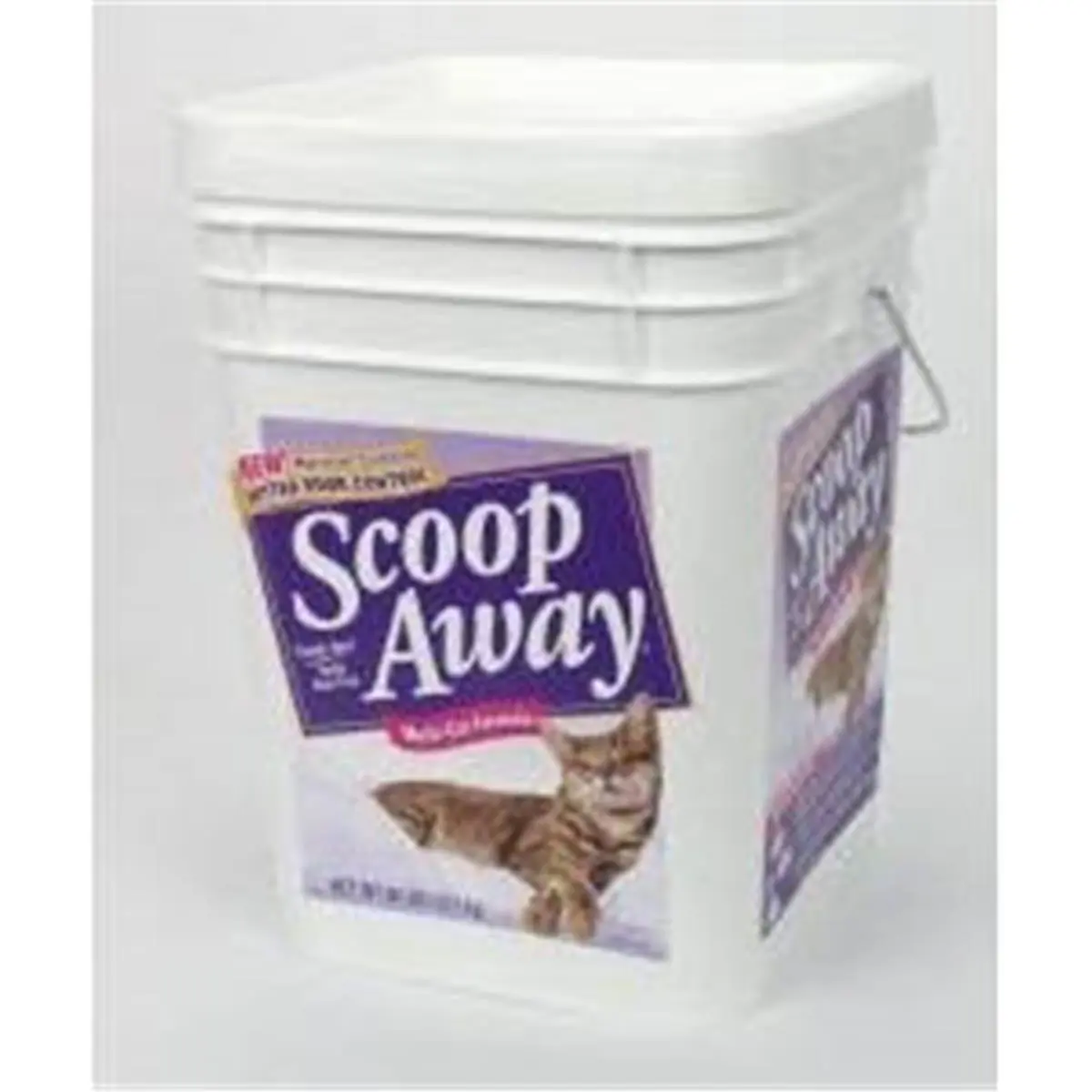 Scoop Away Clumping Cat Litter by The Clorox Company, 25 lb Large Pack, Bacteria Block, Odor Control, Odor Absorbing Scoopable Litter, Clumping Litter