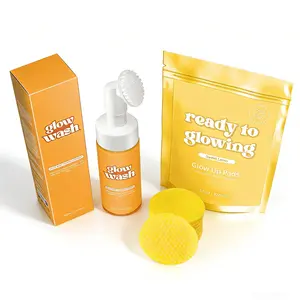 Glow Boost Skincare Set | Glow Wash + FREE Turmeric Pads for Fresh, Healthy Skin