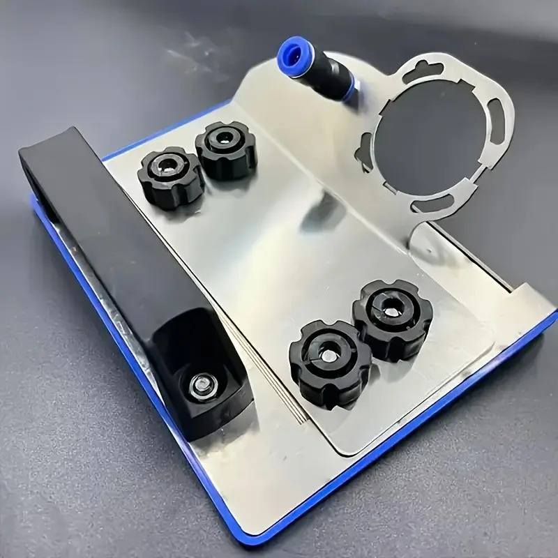 45° Angle Grinder Precision Tile Chamfering Tool Set, Portable Durable Metal, Dust Removal System, Ceramic Tile Edges, Wood Trimming, Safe Use, Multiple Grinding Heads