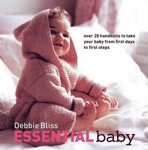 USED Book - Essential Baby: Over 20 Handknits to Take Your Baby from First Days to First Steps by Debbie Bliss (Hardcover) - english
