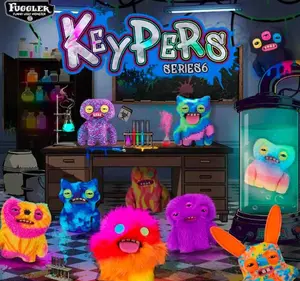 Fuggler Funny Ugly Monster Keypers V6 Series Plush Key Chain Dolls