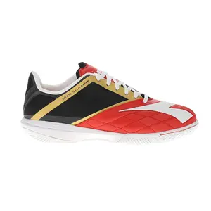 diadora Mens Brasil Sala Elite Indoor Soccer Cleats  - Black, Red