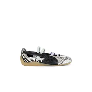 Puma Select Speedcat Ballet Mix Feel Sneakers in Puma Black, Cashew Brown, & Light Lavender