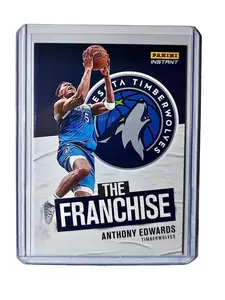 Anthony Edwards 2024-25 Panini The Franchise NBA #10 Card Timberwolves 1/234 Raw Sports Single Cards