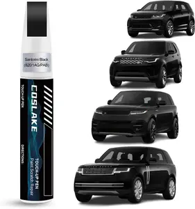 Car Touch Up Paint(Santorini Black(/AG/B)) for Landrover, Car Paint Scratch Repair Kit, Quick & Easy Solution to Repair,  in  Scratch Remover Pen with PCS Disposable Micro Applicators